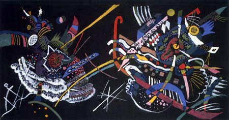 Wassily Kandinsky - Entwurf Wandbild