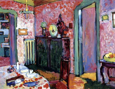 Wassily Kandinsky - Interieur, Mein Esszimmer
