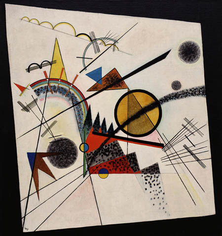 Vasili Kandinski - En el rectángulo negro