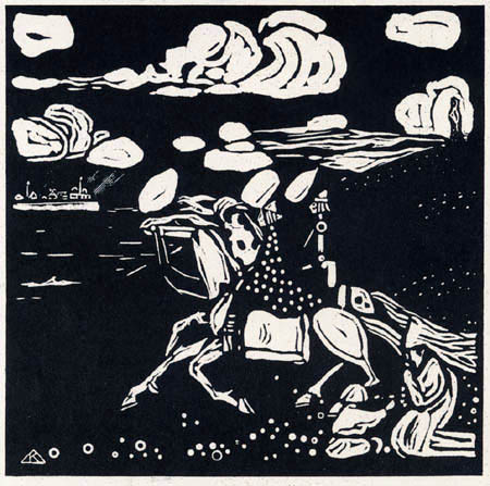 Wassily Kandinsky - Die Reiter