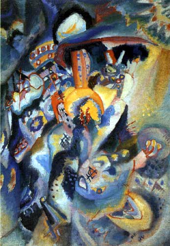 Wassily Kandinsky - Moskau II