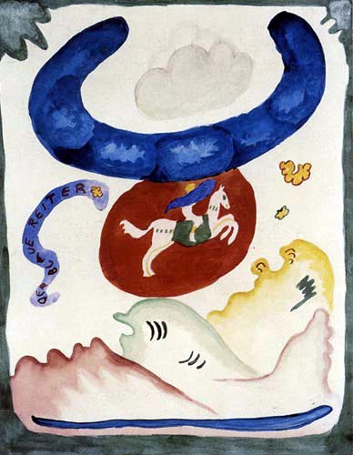 Vassily Kandinsky - Projet avec cavalier