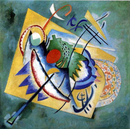Vassily Kandinsky - Ovale rouge
