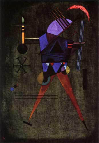Vassily Kandinsky - Triangle noir