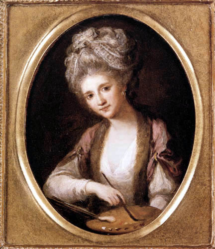 Angelica (Maria Anna Catharina) Kauffmann - Selfportrait