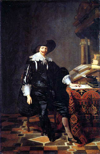 Thomas Hendricksz. de Keyser - Portrait of a man