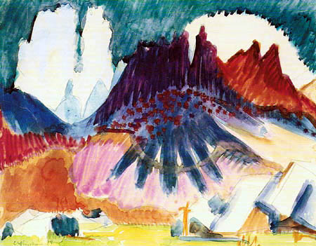 Ernst Ludwig Kirchner - Amselfluh