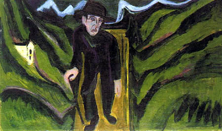 Ernst Ludwig Kirchner - Un randonneur