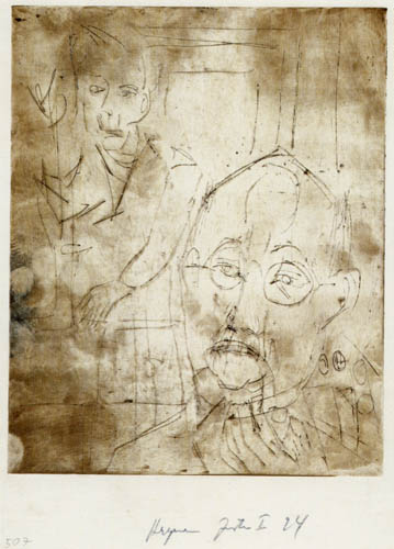 Ernst Ludwig Kirchner - Portrait of Dr Hagemann
