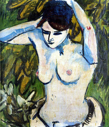 Ernst Ludwig Kirchner - Desnuda