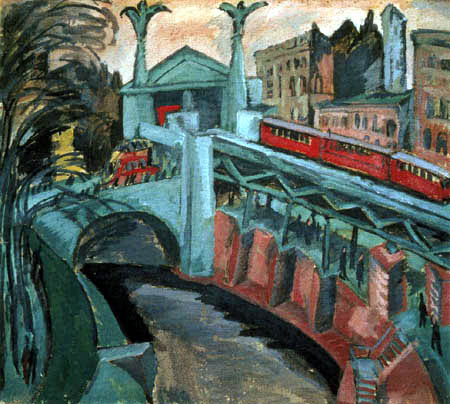 Ernst Ludwig Kirchner - La porte de Halle