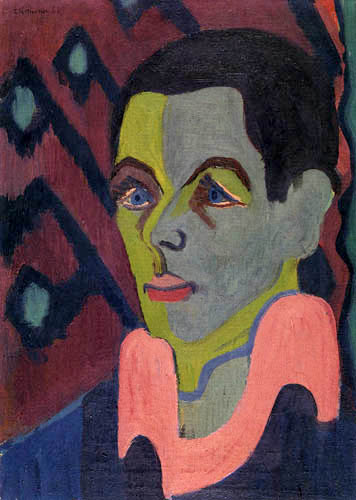 Ernst Ludwig Kirchner - Autorretrato