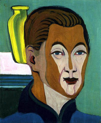 Ernst Ludwig Kirchner - Autoportrait