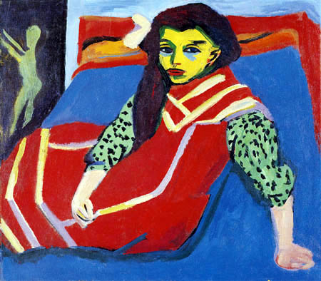 Ernst Ludwig Kirchner - The Girl Franzi