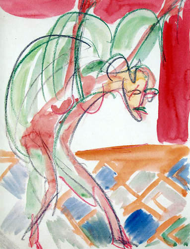 Ernst Ludwig Kirchner - Tänzerin