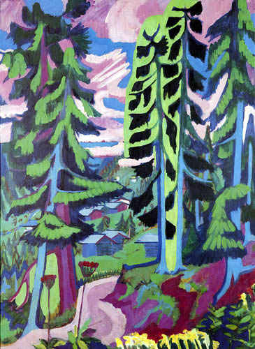 Ernst Ludwig Kirchner - Chemin forestier