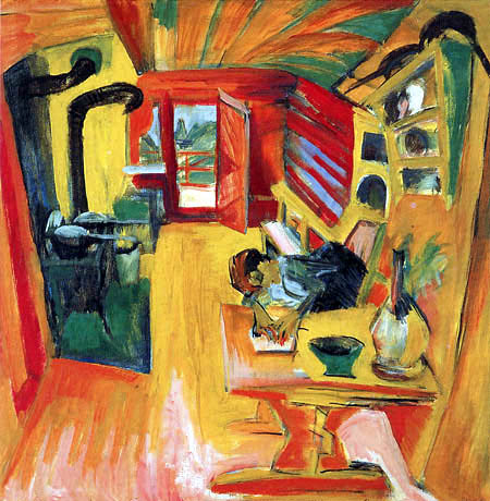 Ernst Ludwig Kirchner - Cocina