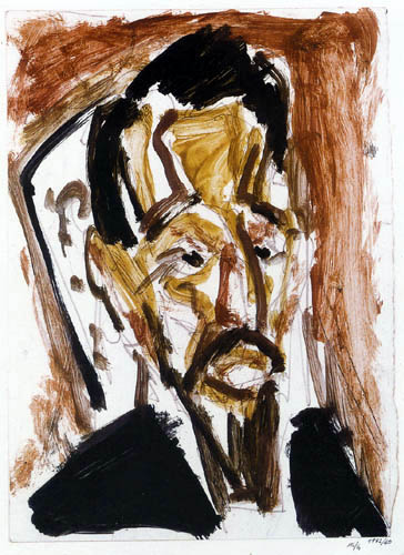 Ernst Ludwig Kirchner - Bildnis Botho Graef
