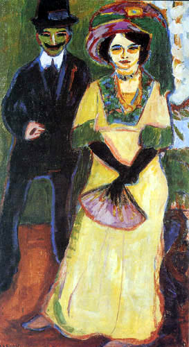 Ernst Ludwig Kirchner - Dodo and her brother