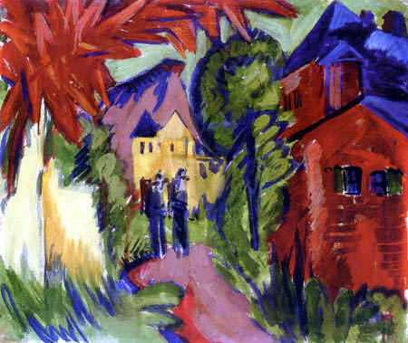 Ernst Ludwig Kirchner - Paysage près de Jena
