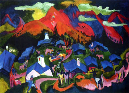Ernst Ludwig Kirchner - Return of the Flock, Stafelalp