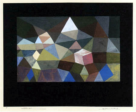 Paul Klee - Kristallinische Landschaft