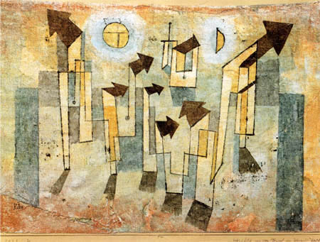Paul Klee - Wandbild aus dem Tempel der Sehnsucht