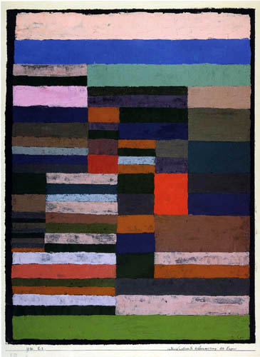 Paul Klee - Individualisierte Höhenmessung der Lagen