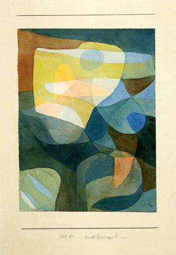 Paul Klee - Lichtbreitung 1