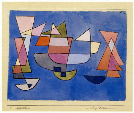 Paul Klee - Segelschiffe