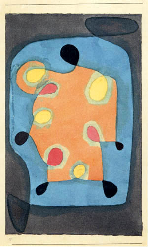 Paul Klee - Entwurf für einen Mantel