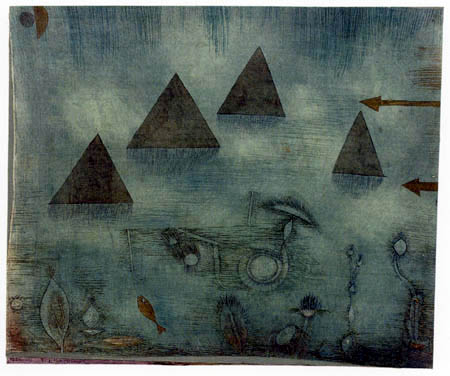 Paul Klee - Water Pyramids