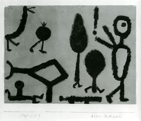 Paul Klee - Alles läuft nach!
