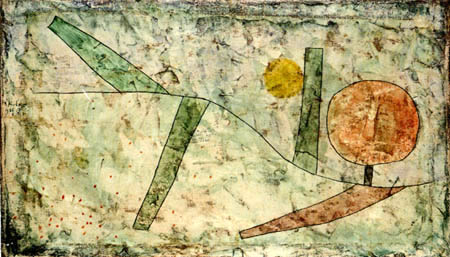 Paul Klee - Landscape in the Beginning