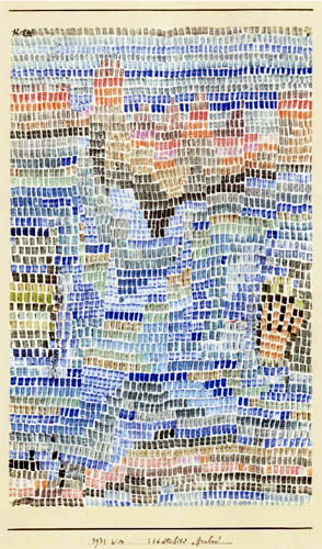 Paul Klee - Städtebild "Graben"
