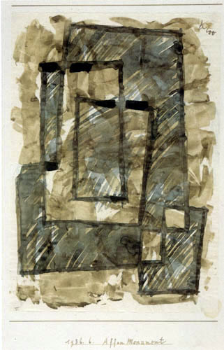 Paul Klee - Affenmonument