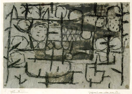 Paul Klee - Gegend am See von M.