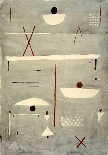 Paul Klee - Zeichen auf dem Feld