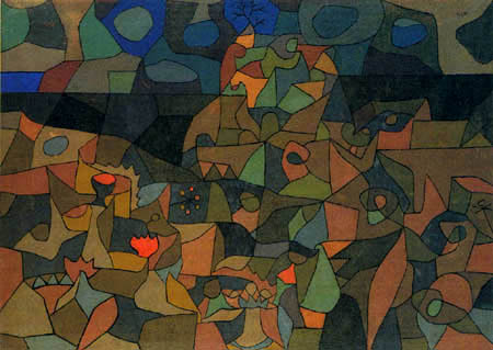 Paul Klee - Jardín después de la tormenta