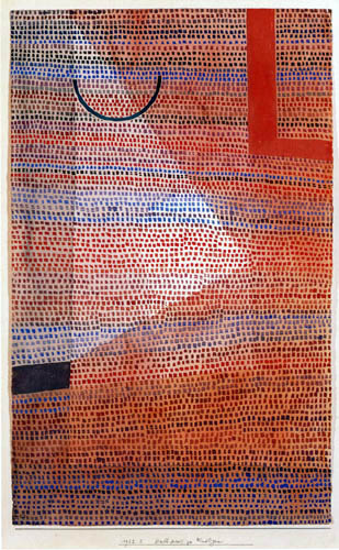 Paul Klee - Halbkreis zu Winkligem
