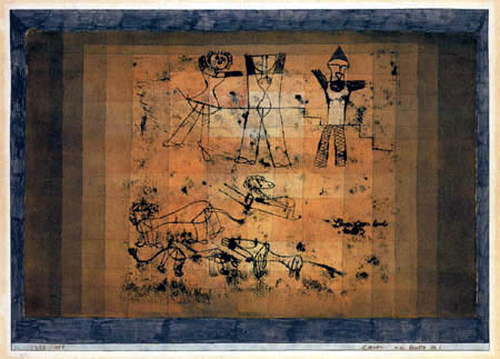 Paul Klee - Löwen, man beachte sie!
