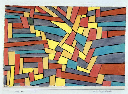 Paul Klee - Schichtungseinbruch
