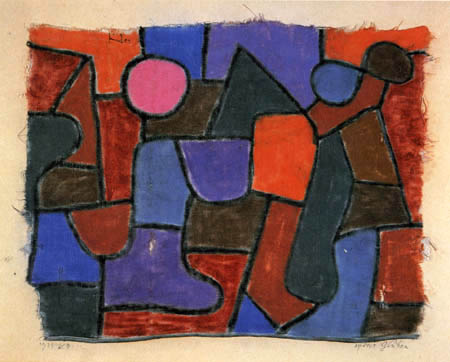 Paul Klee - Spätes Glühen