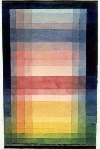 Paul Klee - Architecture of the plane