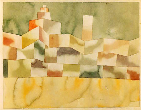 Paul Klee - Architecture in the East