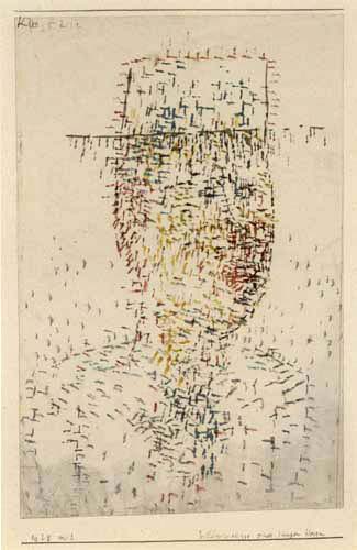 Paul Klee - Portrait d'un jeune homme