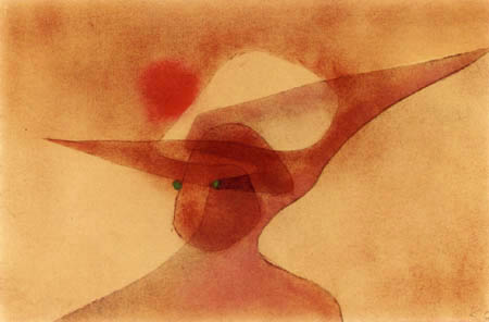 Paul Klee - Dame avec le chapeau large