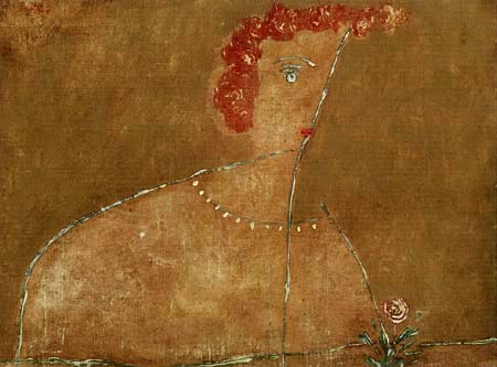 Paul Klee - Señora con un collar