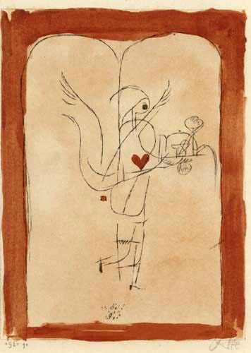 Paul Klee - An angel fulfills a wish