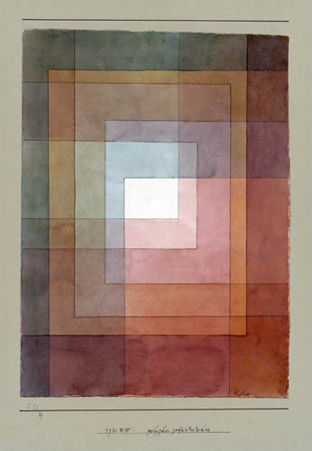 Paul Klee - Polyphonic setting for white
